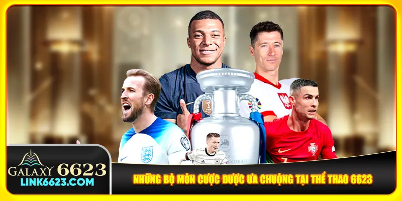 Những bộ môn cược được ưa chuộng tại thể thao 6623